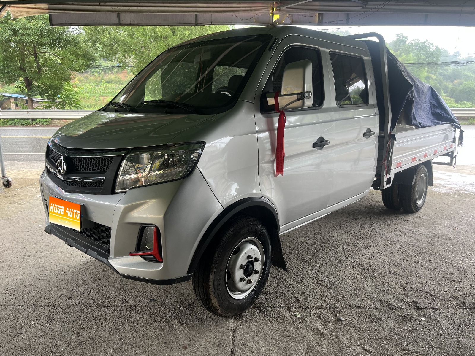 MY2022 X3 1.6L Luxury Version CNG Cargo truck Double Cabin Rear double tire 3400 Wheelbase 2.71 Meter DAM16KRC