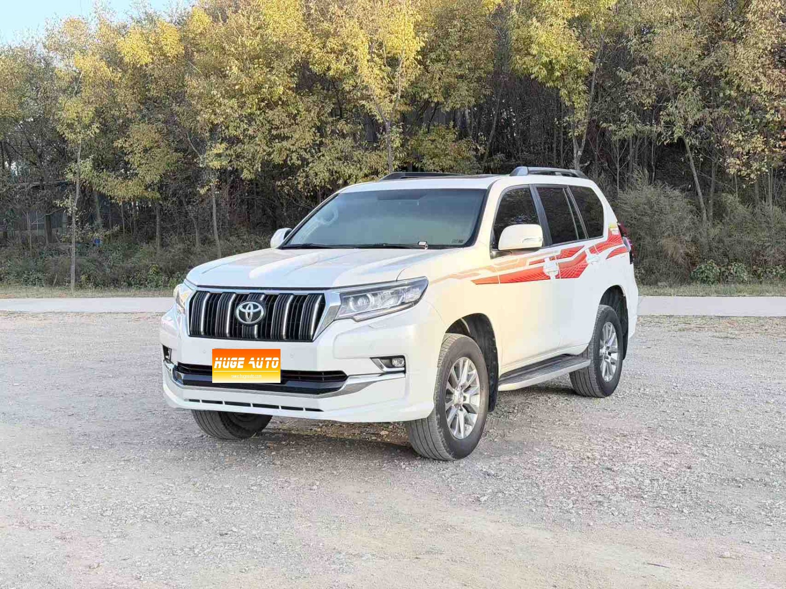 MY2019 Prado 3.5L AT TX-L Exclusive Version Rear Spare Tire