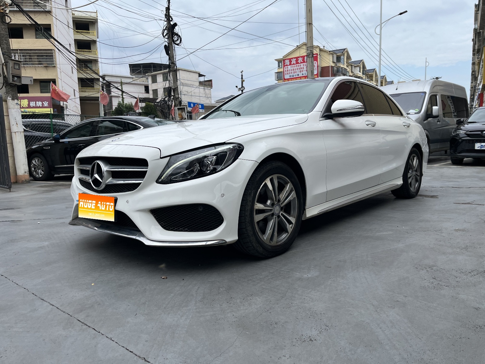 MY2017 Mercedes Benz C Class Facelift C 200 L Sport Version 